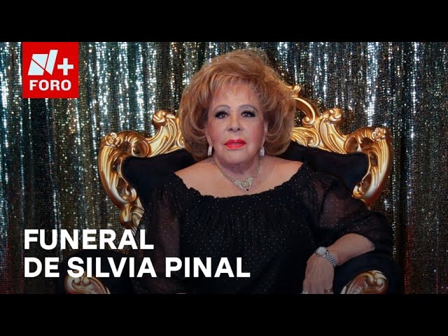 ⁣Se lleva a cabo el funeral de Silvia Pinal