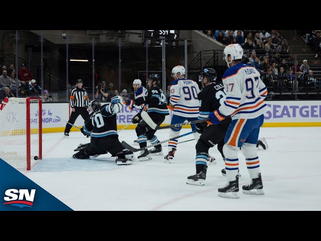 ⁣Edmonton Soars Back Into Game With Three Quick Goals In Utah