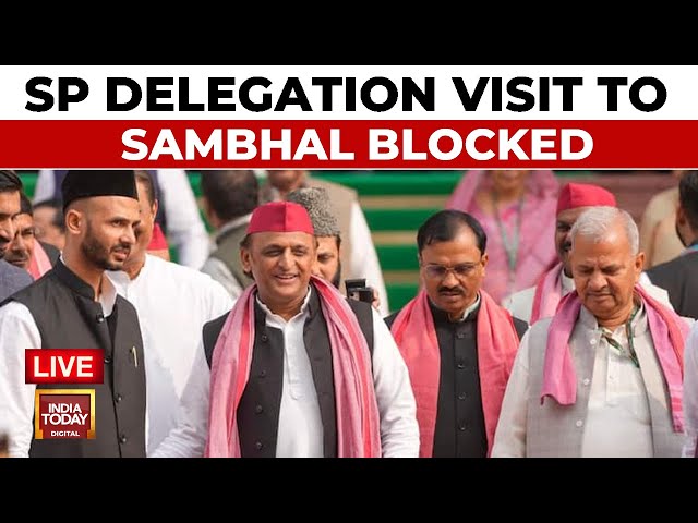 ⁣Sambhal Violence Updates LIVE | Samajwadi Party Delegation Barred From Sambhal, Police Deployed