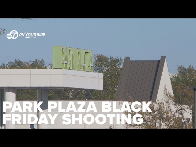 ⁣Two injured in shooting at Park Plaza Mall