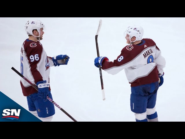 ⁣Avalanche's Makar Waltzes Through Stars' Defence For Gorgeous Assist