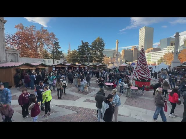 ⁣More than 300,000 shoppers expected to visit Denver Christkindlmarket