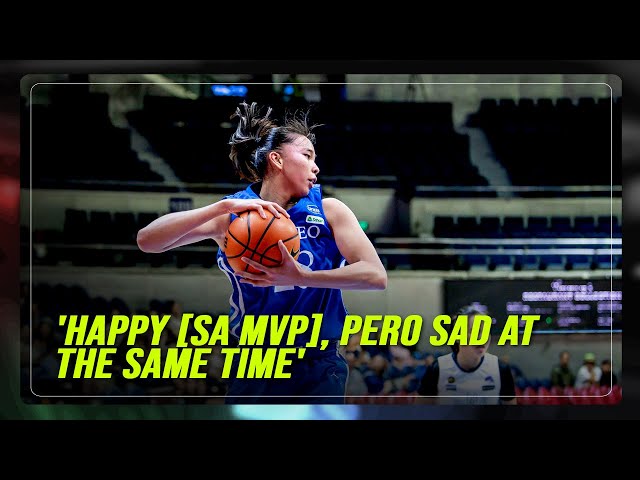 ⁣UAAP MVP Kacey dela Rosa says she still needs to grow as a leader