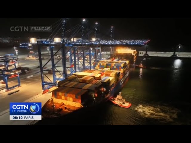 ⁣Le premier cargo quitte le méga-port péruvien construit par la Chine