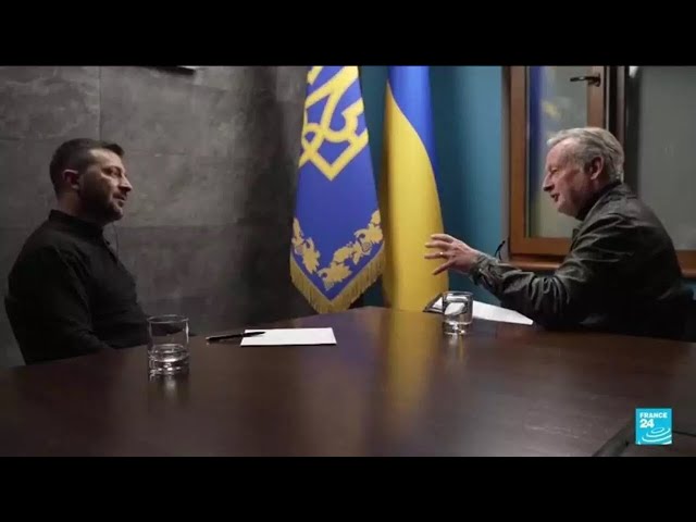 ⁣Zelensky prêt à des concessions si l'Otan protège les territoires contrôlés par l'Ukraine