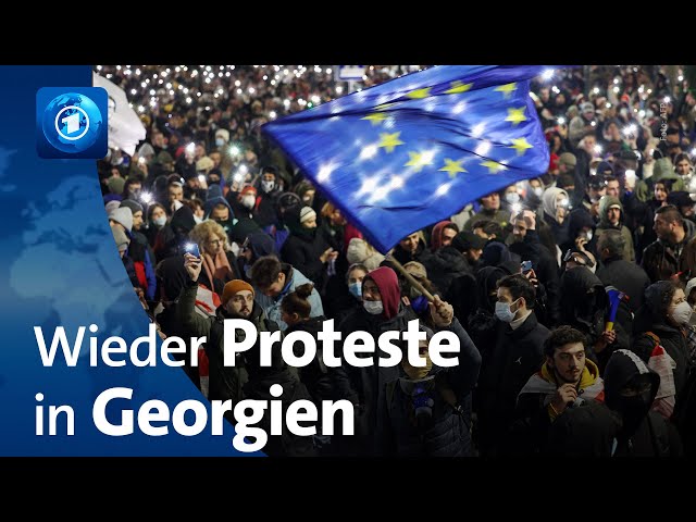 ⁣Georgien: Viele Festnahmen bei pro-europäischen Protesten