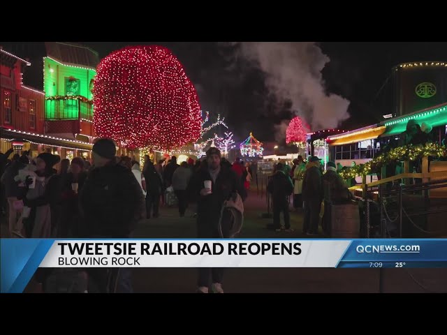 ⁣Tweetsie Railroad opens after Hurricane Helene stall