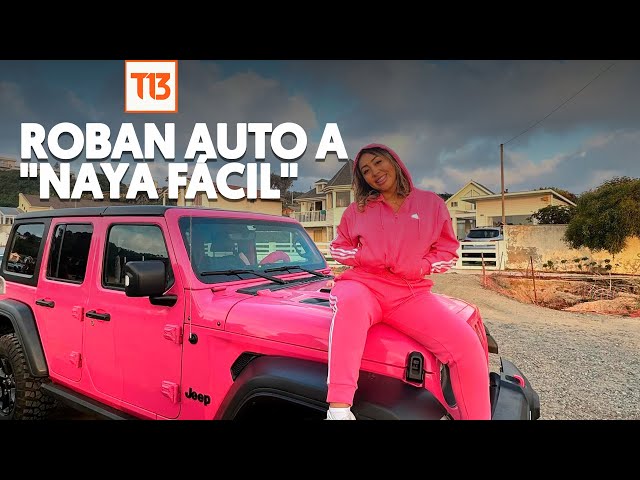 ⁣Roban auto a influencer "Naya Fácil"