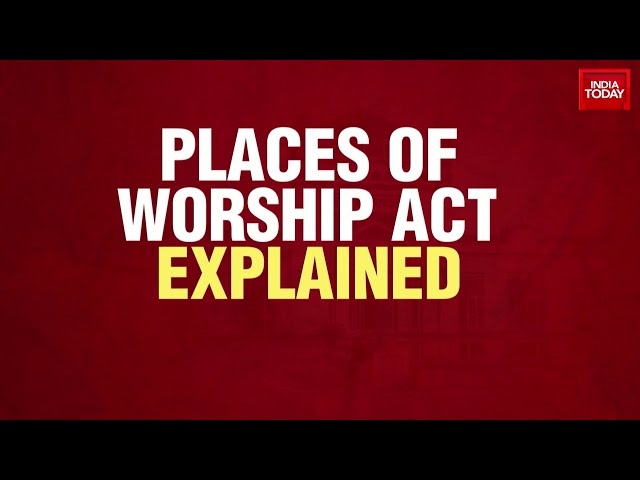 ⁣Sambhal Violence: Places Of Worship Act Explained | India Today Explainer