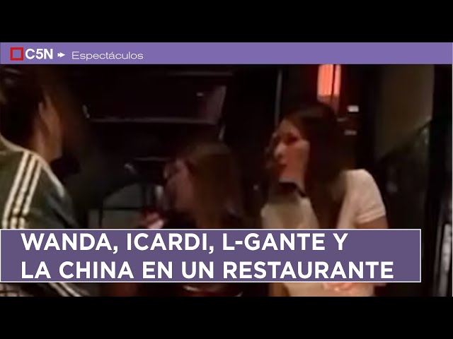 ⁣La INCÓMODA NOCHE de WANDA, LGANTE, ICARDI y la CHINA en un RESTAURANTE