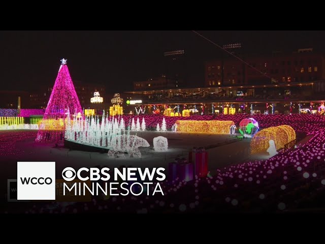 ⁣Minnesota GLOW Holiday Festival returns to CHS Field