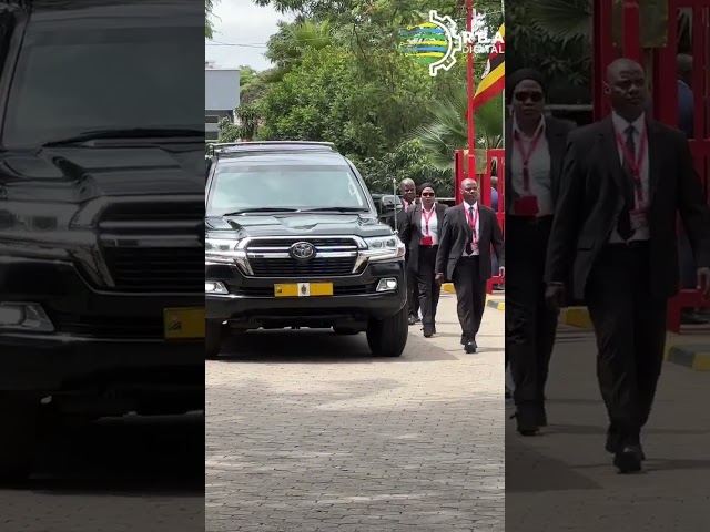 ⁣Various Heads of State from EAC have arrived at the Arusha I.C.Centre for the 24th Ordinary Summit