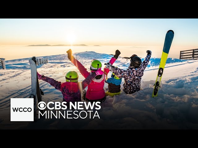 ⁣Minnesota ski hills are officially open for the season