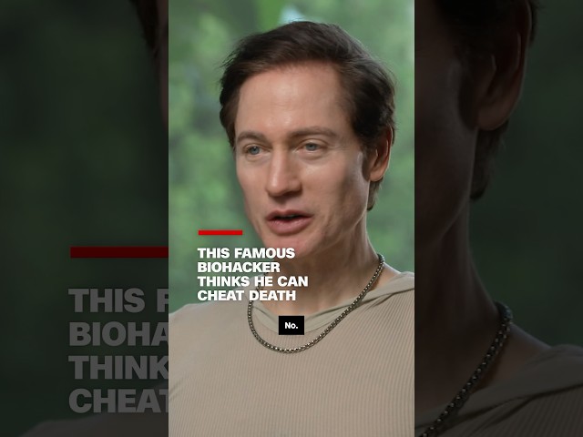 ⁣This famous biohacker thinks he can cheat death