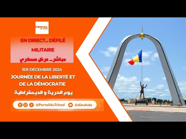 ⁣ EN DIRECT - CÉLÉBRATION DE LA JOURNÉE DE LA LIBERTÉ ET DE LA DÉMOCRATIE 2024 - DÉFILÉ MILITAIRE