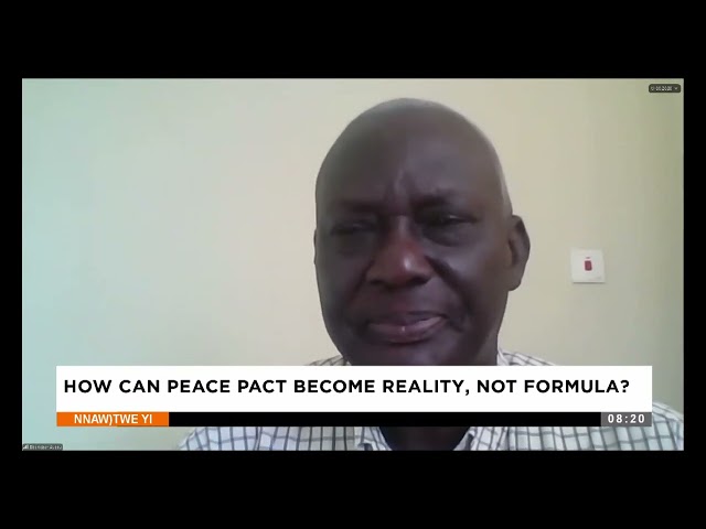 ⁣Nnawotwi yi: How can peace pact become reality, not formula ? (30-11-24)