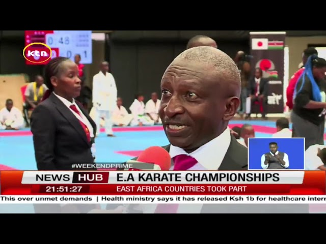 ⁣The E.A Karate championships held at the Nyayo Stadium attracts countries from East Africa