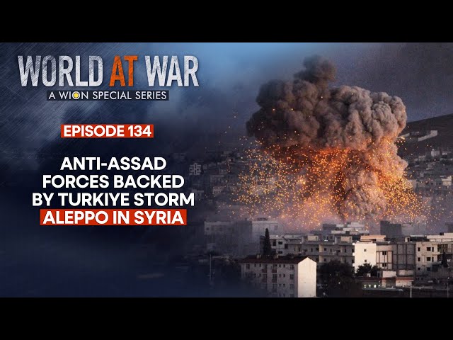 ⁣Russia & Syria bomb rebel positions as anti-Assad rebel forces storm Aleppo in Syria | World at 