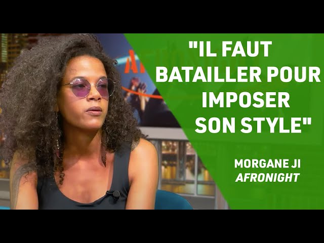 ⁣"Il n'y a pas beaucoup de chanteuses noires rock" Morgane JI dans Afronight