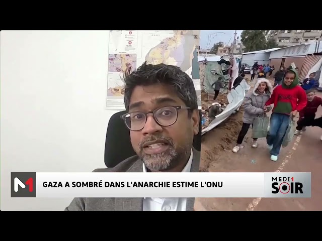 ⁣Gaza a sombré dans l’anarchie estime l’ONU