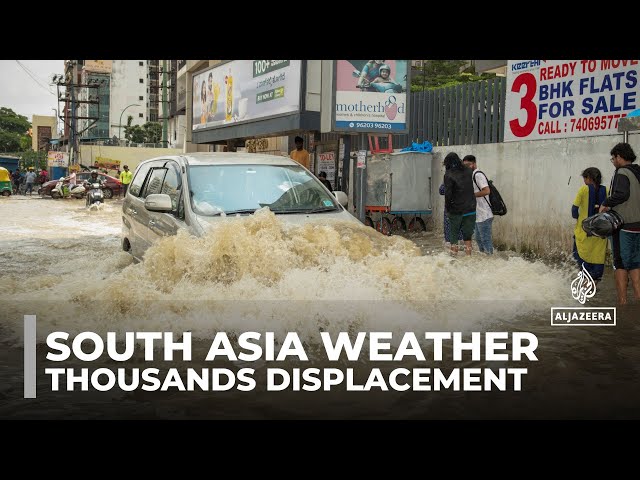 ⁣South Asia severe weather: Thousands displaced across Bay of Bengal