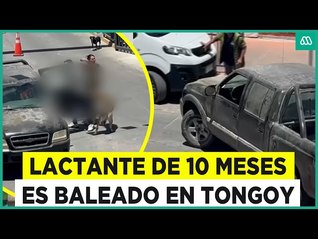 ⁣Menor de 10 meses herido a bala: Brutal balacera en Tongoy