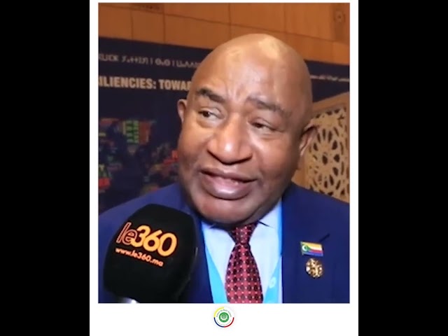 ⁣AZALI Assoumani, à la 16ème édition du Forum MEDays,