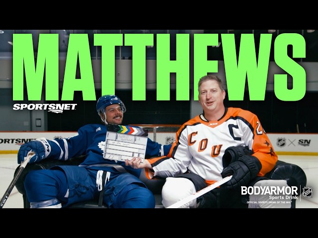 ⁣The Secret To Auston Matthews' Wicked Release | On The Couch With Colby