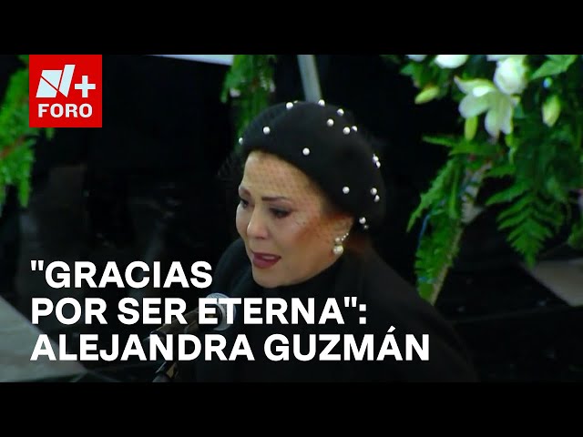 ⁣Alejandra Guzmán despide a su madre Silvia Pinal con emotivo mensaje - Las Noticias