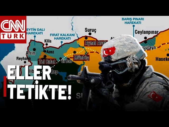 ⁣Tel Rıfat'a Harekat İçin Eller Tetikte! Suriye Sınırında Birlikler Konuşlandı!