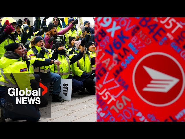 ⁣Canada Post strike: Union files complaint after some employees receive layoff notice