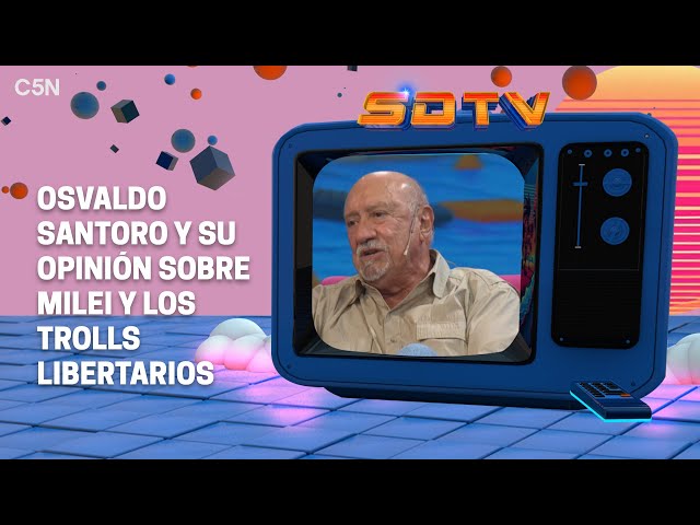 ⁣OSVALDO SANTORO: ¨Nos han ROBADO el TERRITORIO a los ACTORES¨