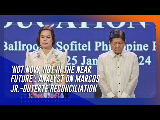 ⁣Marcos-Dutetre reconciliation unlikely despite attempts to deescalate — analyst | TeleRadyo Serbisyo