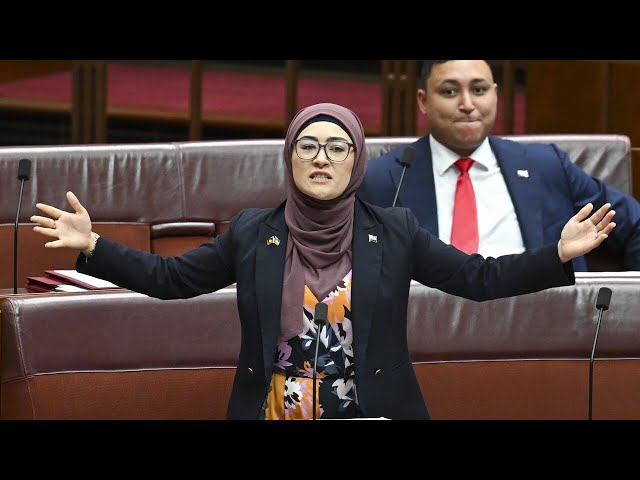 ⁣‘Disgraceful’: Fatima Payman’s behaviour in parliament called out