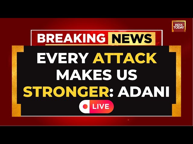 ⁣Adani US Indictment LIVE Updates: Politically Motivated Or Scrutiny Needed? Gautam Adani Responds