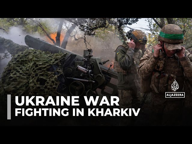 ⁣On the frontline with Ukrainian forces: Holding Russian advances in Kharkiv region