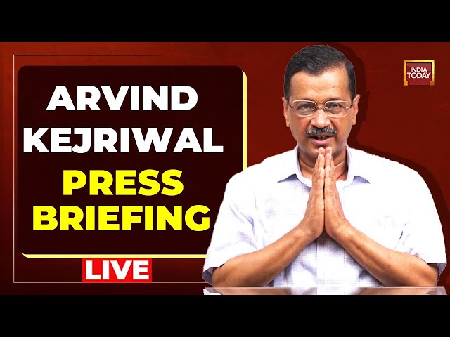 ⁣Arvind Kejriwal LIVE | Arvind Kejriwal Press Briefing on Naresh Balyan Arrest | Delhi News LIVE