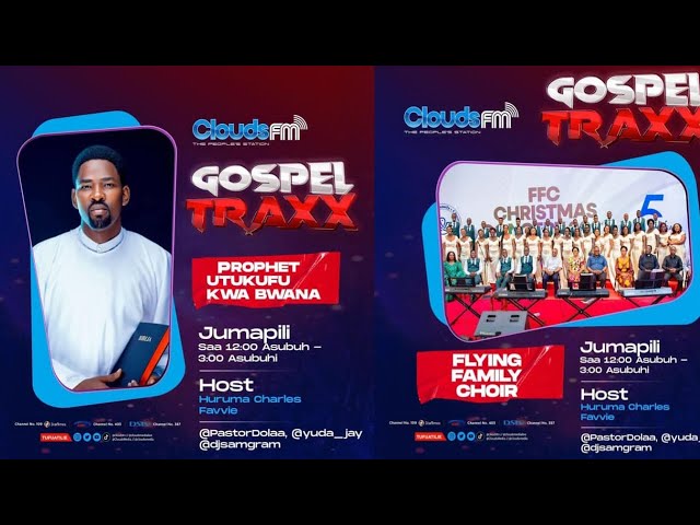 ⁣LIVE: GOSPEL TRAXX YA KIBABE JUMAPILI HII NDANI YA MJENGO NI RAHAA NDANI YA YESU