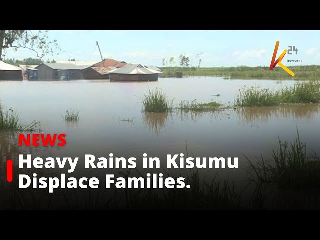 ⁣Hundreds of families in Kisumu have been displaced following the region's heavy downpour.