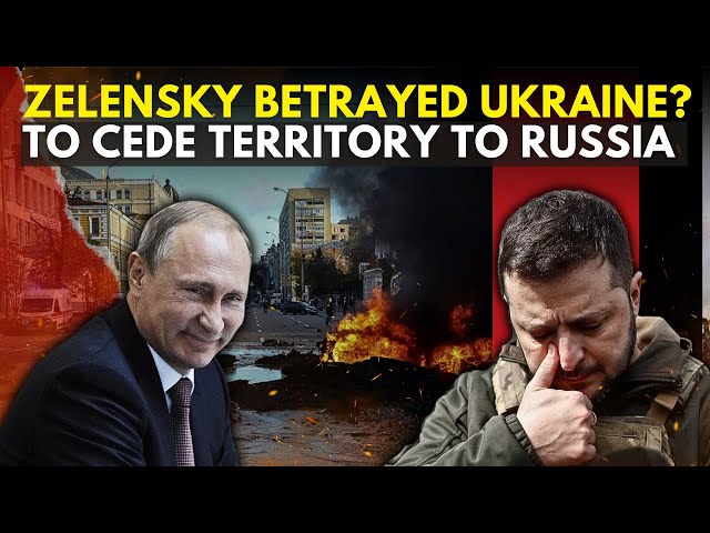 ⁣Russia-Ukraine War: Zelenskyy Says Ready To Cede Occupied Territory To Russia | Putin | WION LIVE