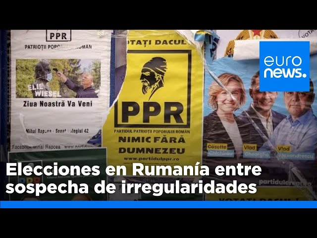 ⁣Elecciones en Rumanía entre sospecha de irregularidades y con el candidato prorruso como favorito