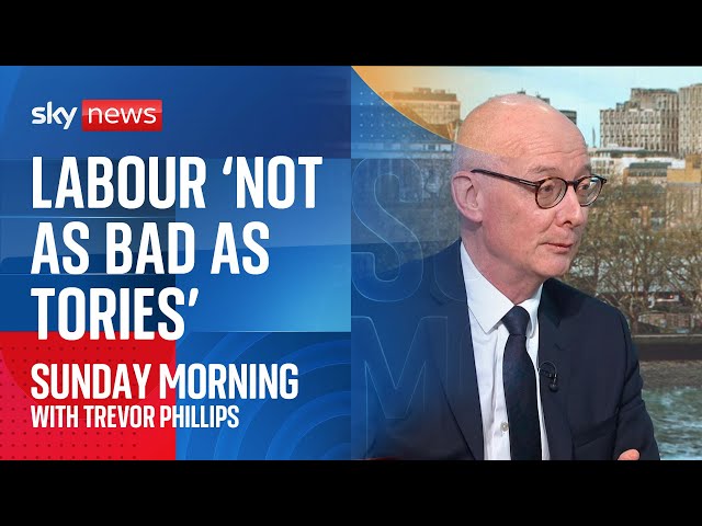 ⁣Minister defends party after Louise Haigh scandal | Sunday Morning With Trevor Phillips