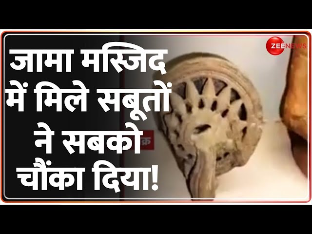 ⁣Sambhal Mandir Update: जामा मस्जिद में मिले सबूतों ने सबको चौंका दिया! ama Masjid Clash | Hindi News