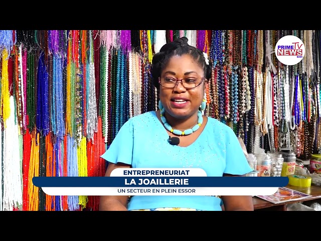 ⁣Florence TCHOKPON-TCHINKOUN nous présente sur Entreprenariat la Joaillerie un secteur en plein essor