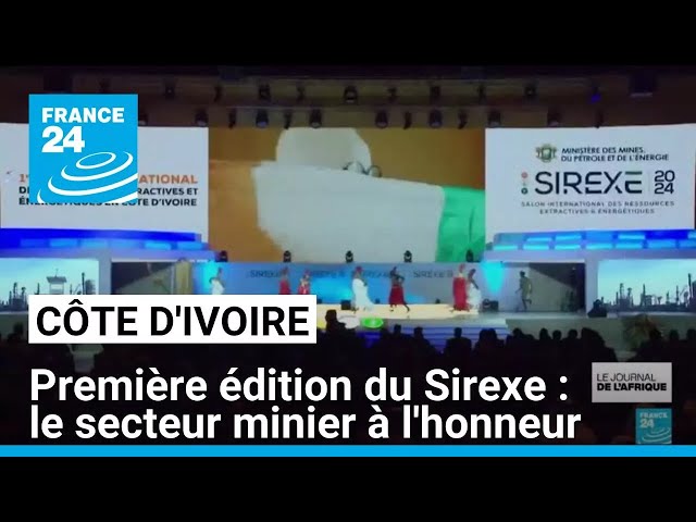 ⁣Salon du Sirexe : la Côte d'Ivoire mise sur le secteur minier • FRANCE 24