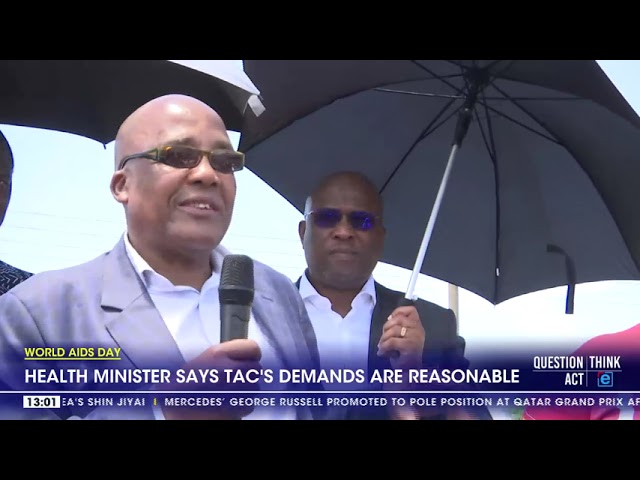 ⁣Health Minister says TAC's demands are reasonable