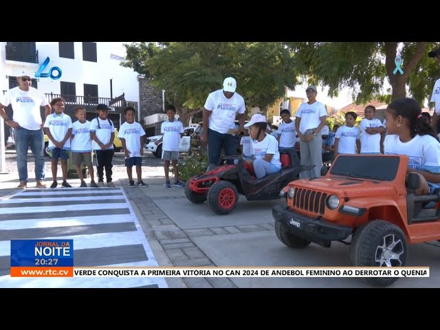 ⁣DGTR promove  feira de sensibilização rodoviária para crianças e adolescentes no Fogo