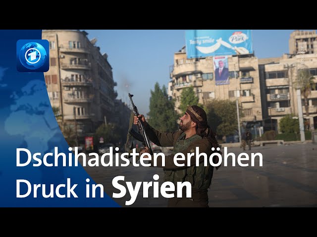 ⁣Dschihadisten erhöhen Druck auf Machthaber Assad in Syrien