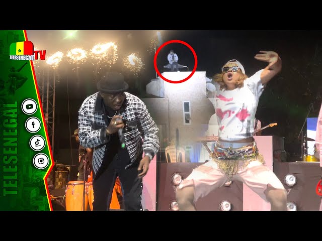 ⁣L’entrée explosive de Sidy Diop au concert de Guédiawaye… et chante Wally Seck