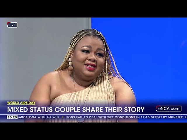 ⁣Dukashe family lives in HIV mixed status relationship